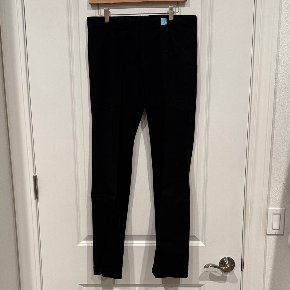 Express Editor Women's Black Flare Pants